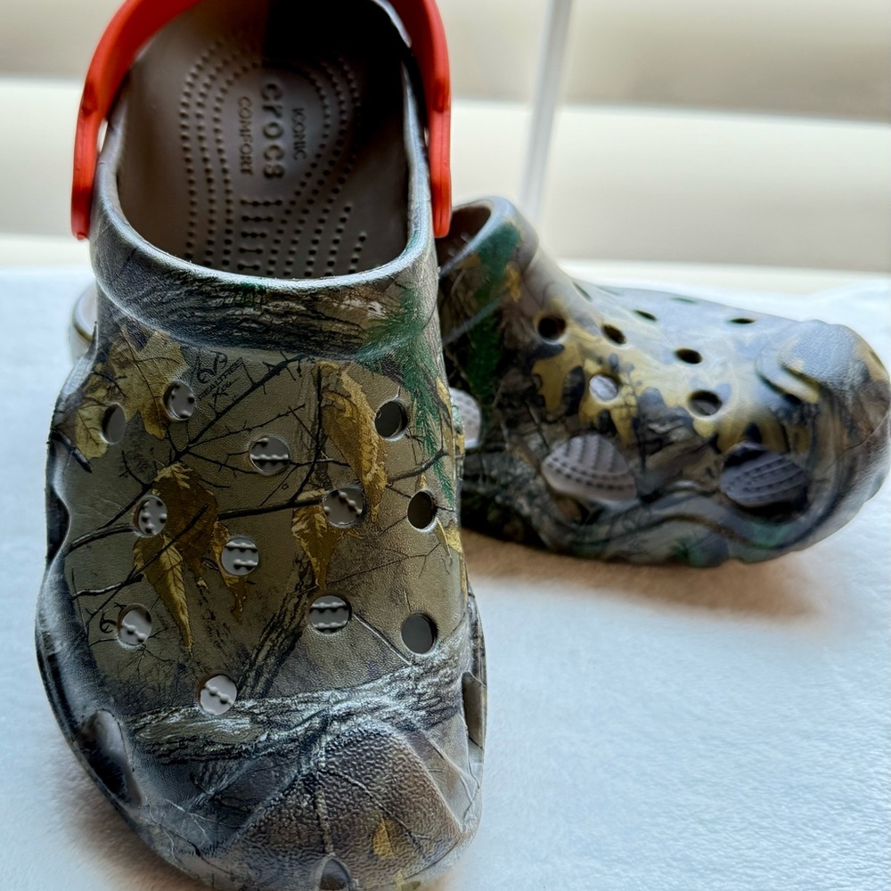 Crocs Kids Camo Clogs